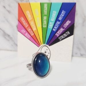 Oval Mood Ring- Adjustable